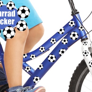 Autocollant vélo football
