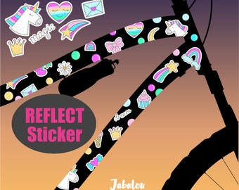 Unicorn Reflective Stickers