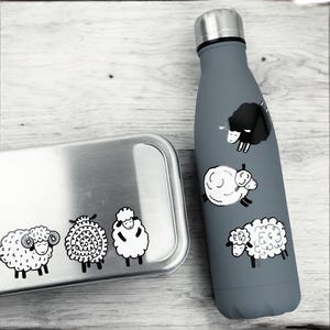 Sticker waterproof sheep - black sheep sticker