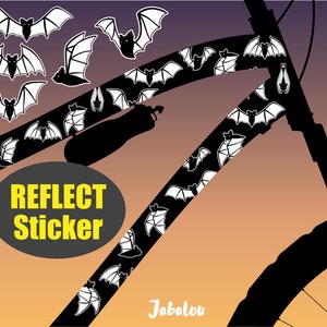 Bat SW REFLECTIVE Stickers