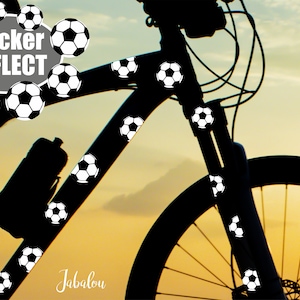 Football REFLECTIVE stickers