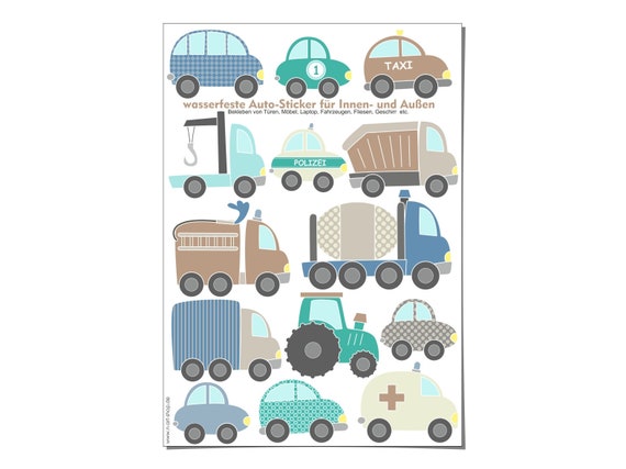 Aufkleber Wasserfest Autos Sticker Aufkleber Auto Polizei Etsy
