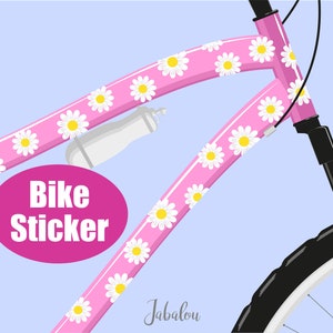 Adesivi per biciclette margherite, adesivi per biciclette, adesivi per biciclette, adesivi per biciclette, adesivi impermeabili, adesivi, margherite