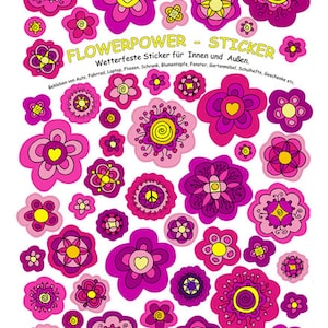 Adesivi impermeabili fiori, adesivi, adesivi, adesivi impermeabili, lavabili in lavastoviglie, porta pranzo, piastrelle, porte, mobili, fiori rosa