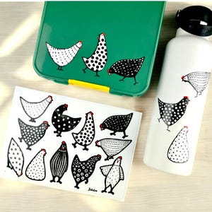 Sticker waterproof chickens - chicken stickers