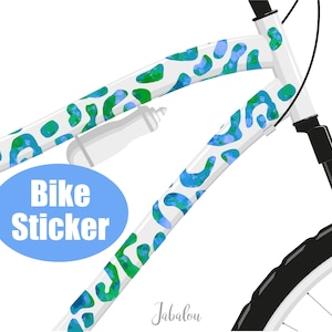 Adesivi per biciclette Animal Print mare