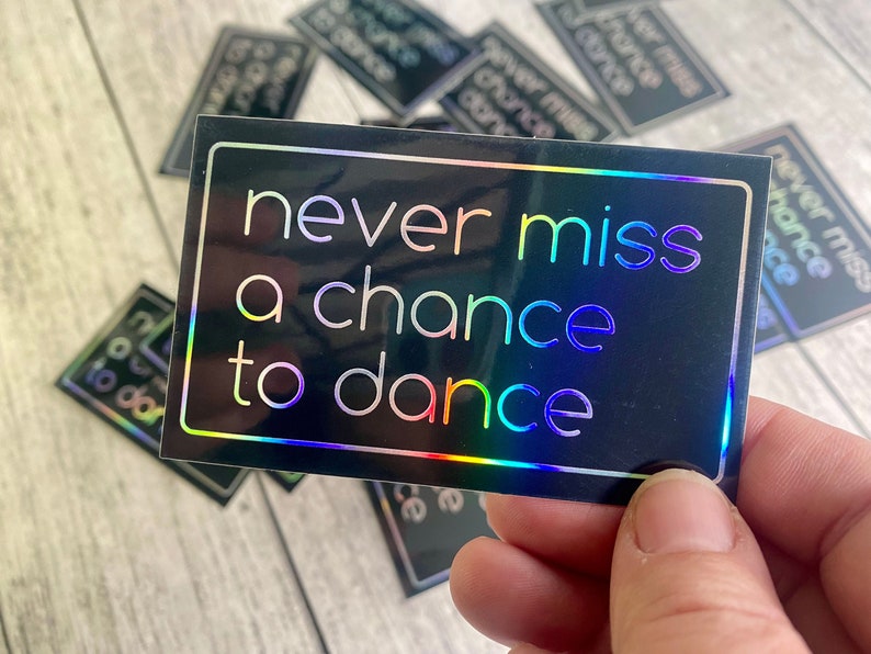 Holographic Dance Sticker Bild 1