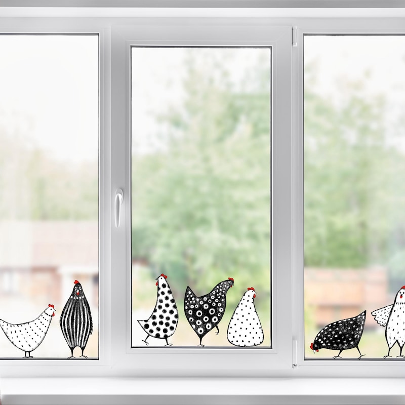 Ostern Fensterbild Vorlage