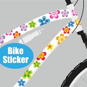Bicycle stickers flowers, stickers bicycle, bicycle stickers, bicycle stickers, waterproof stickers, stickers flowers, bicycle stickers flowers
