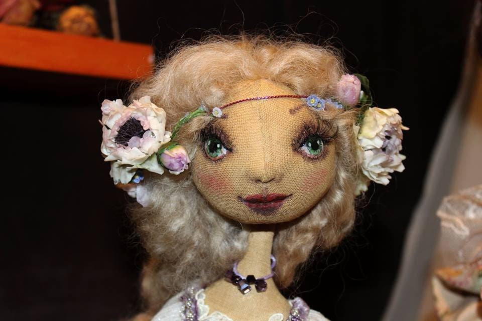 Zubels Pastel Princess Posey Knit Doll main image 1