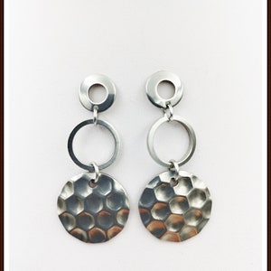 Earrings Studs Stainless Steel Earrings Round Rings