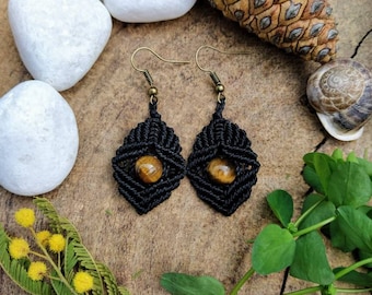 NAYANA macrame earrings