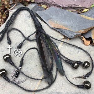 Witch Bells Black  -Made to Order