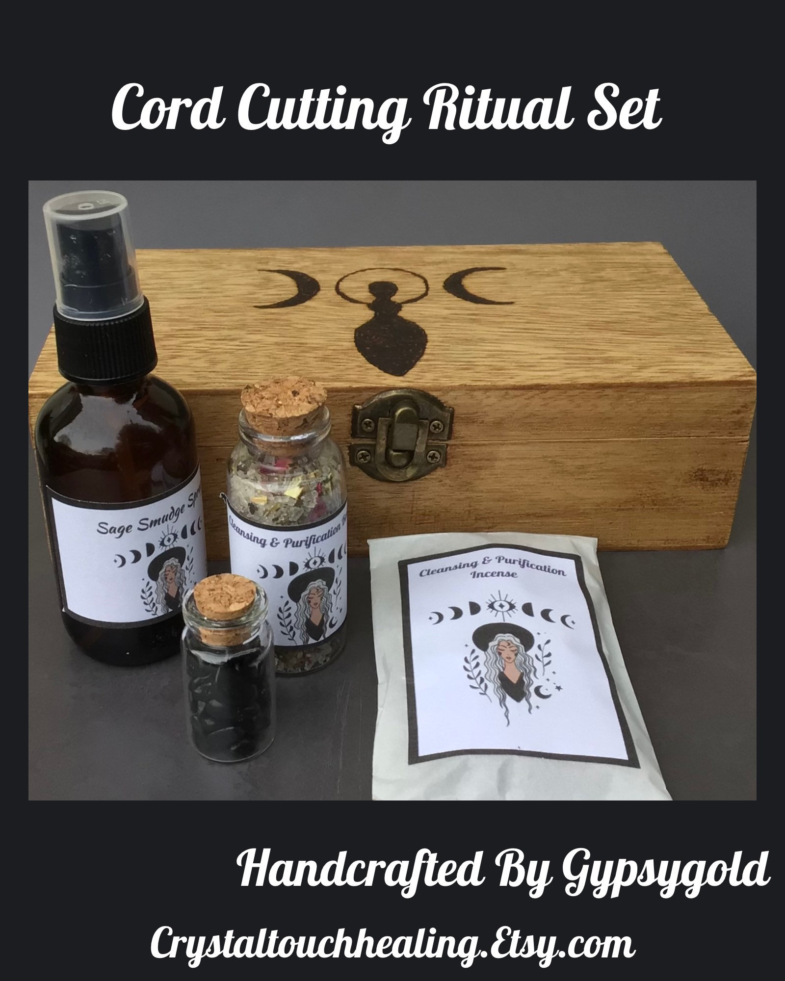 Cord Cutting Ritual Kit -made to Order - Etsy