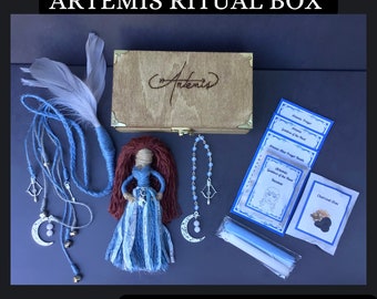 Artemis Goddess Altar Ritual Set