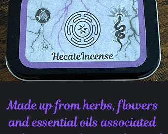 Incienso Diosa HECATE hecho a mano