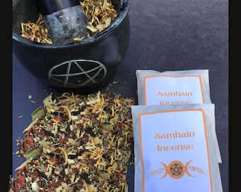 Handgjord Samhain rökelseblandning: Rituella Sabbatörter
