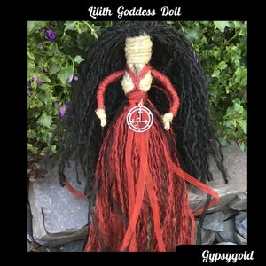 Lilith Goddess Dolls with Certificate of Ownership -Made to Order