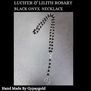 Lucifer Lilith/ Innana/ Ishtar Rosary Beads