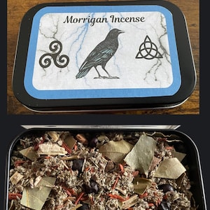 Morrigan Celtic Goddess  Hand-blended Incense