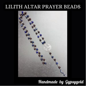 Lilith Rosary Prayer Beads / Necklace