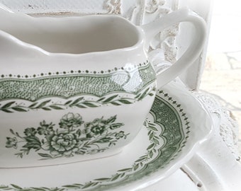 Old Series England Porcelain Sauciere Stratford Grindley