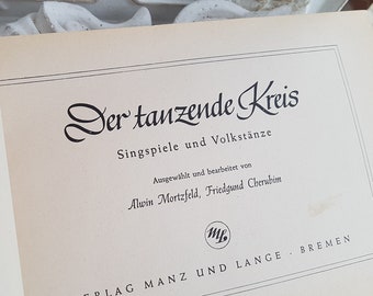 Vieux livre Der tanzende Kreis 1955