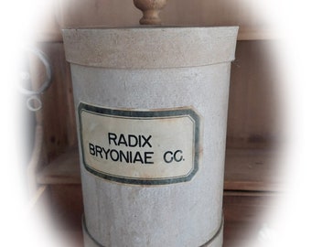 Large, beautiful old apothecary jar from the 1920s