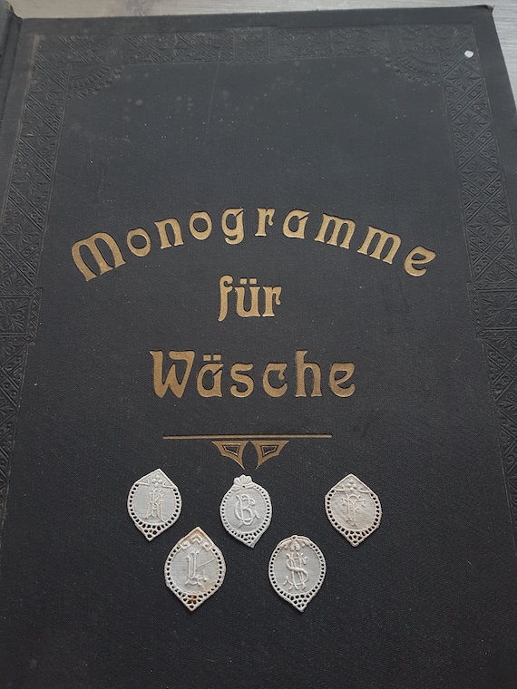 5 individual different monograms initials laundry… - image 5