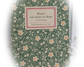 Blumen vom Gipfel der Berge ca. 1970 Inselverlag Nr.131