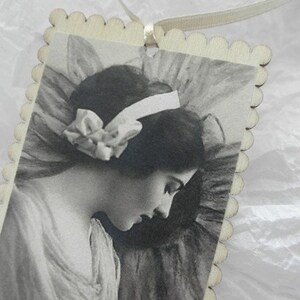 Vintage gift tags/tags/wooden image 2