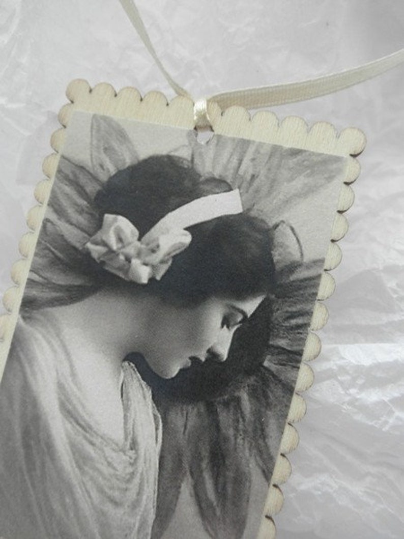 Vintage gift tags/tags/wooden image 2