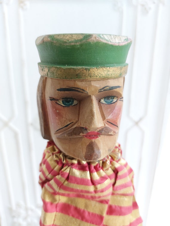 Antique Hand Puppet King/ Theatre Puppet/ Ancient/ Around 1910 Etsy