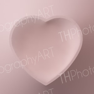 Neugeborene Digitale Kulisse, Composite, Neugeborenen Digitaler Hintergrund, Digital Prop, Rosa, Herzschale, Mädchen, Download
