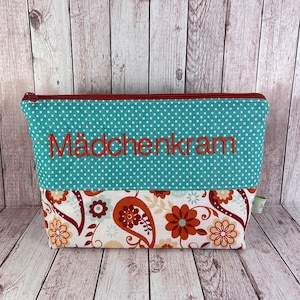 Kosmetiktasche personalisiert Kulturtasche Tasche Mädchenkram Kulturbeutel Mädchen