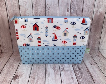 Cosmetic bag maritime toiletry bag toiletry bag gift personalized girls pencil case bag girly stuff