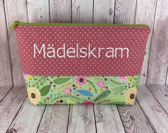Cosmetic bag personalized girls stuff cosmetic bag bag girl stuff pencil case gift girl with name toiletry bag