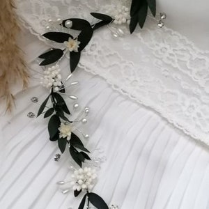 VESOCOZGSZ Blumen-Haarnadeln Mit Perlen – 20 Stück, Weiß, Für Braut & Boho-Frisuren