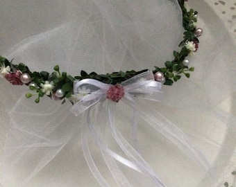 Hair accessories/hair wreath for communion