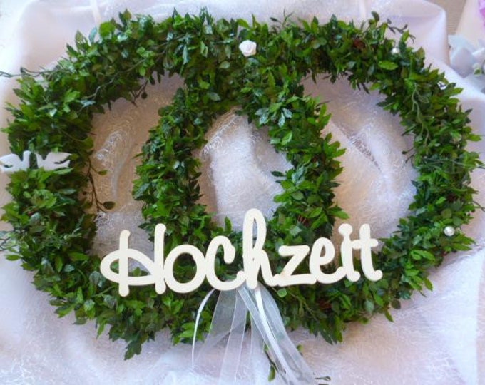 Türkranz Hochzeit/ Gold oder Diamanthochzeit Etsy
