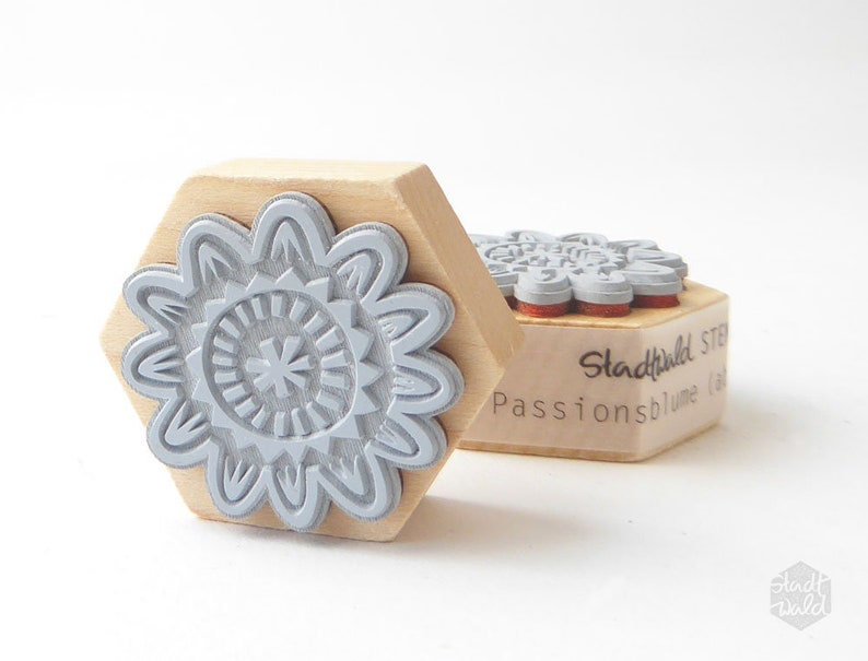 Stempel MAXI Passionsblume Bild 2