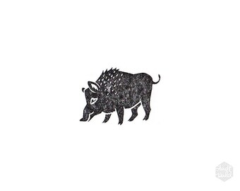 Stempel MAXI Wildschwein Bache