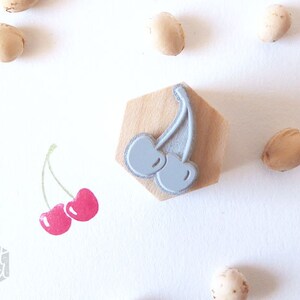 Stempel MIDI Kirschen Obst Bild 3