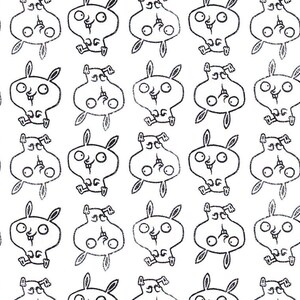 Stempel MIDI Hase Kawaii Maskottchen Bild 3