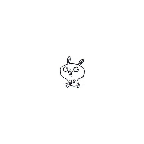 Stempel MIDI Hase Kawaii Maskottchen