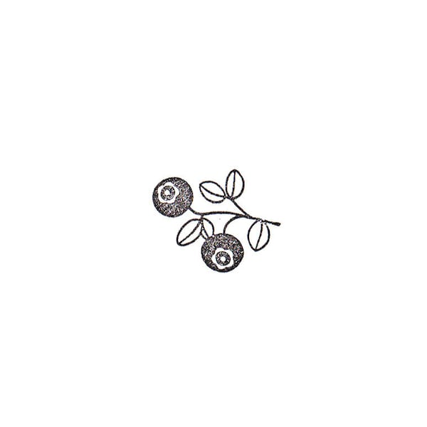 Stamp MIDI Blueberry Blueberry Fruit