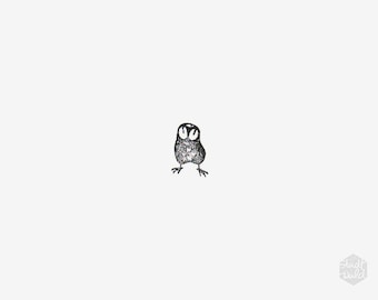 Stamp MINI Owl Owl Bird