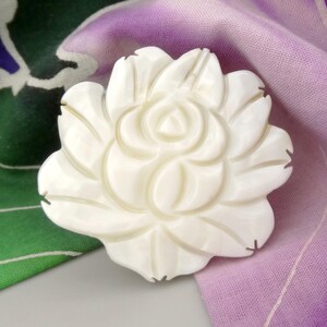 Muschel Schalclip  -  shell scarf clip
