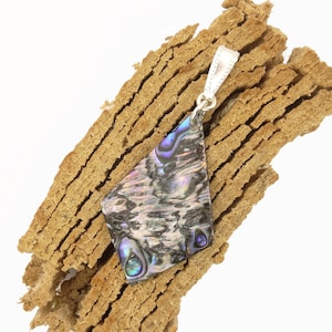 Paua Pendant - paua shell pendant