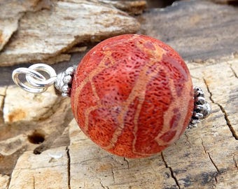 Coral pendant - coral pendant